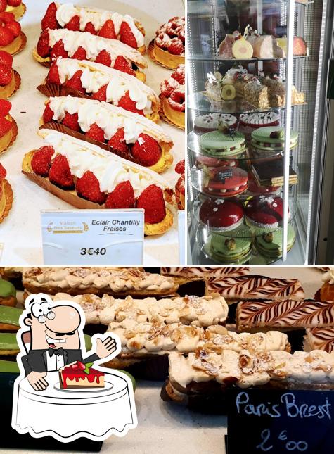 Boulangerie Maison des Saveurs sert une variété de desserts