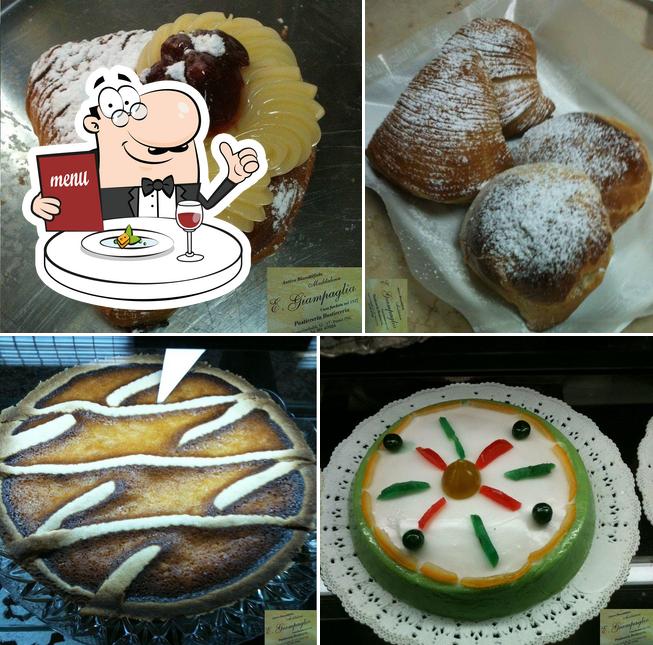 Platti al Bar Pasticceria Giampaglia