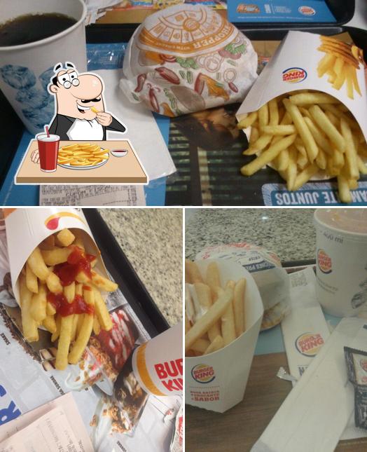 Experimente fritas no BURGER KING