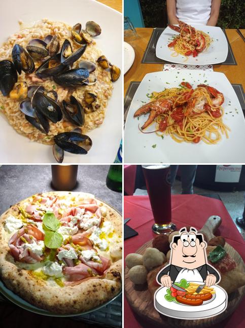 Platti al Il Peperoncino Seafood & Pizza