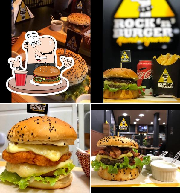 Consiga um hambúrguer no Rock 'n' Burger - Hamburgueria