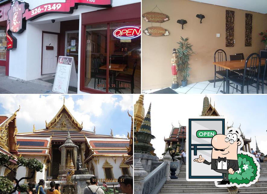 Among different things one can find exterior and interior at Roy Thai Restaurant & Bar