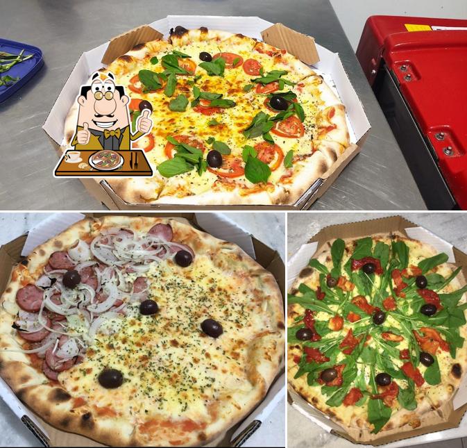 Experimente diversos tipos de pizza