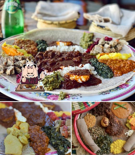 Попробуйте блюда из мяса в "Oromian Restaurant"