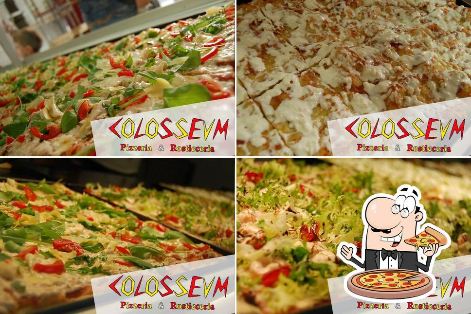 A Pizzeria colosseum, puoi prenderti una bella pizza