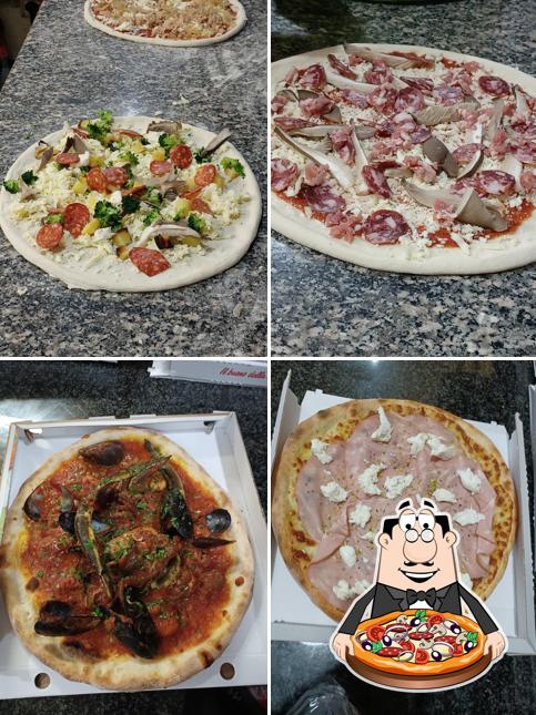 A Pizzeria Nanni e Zizze, puoi ordinare una bella pizza