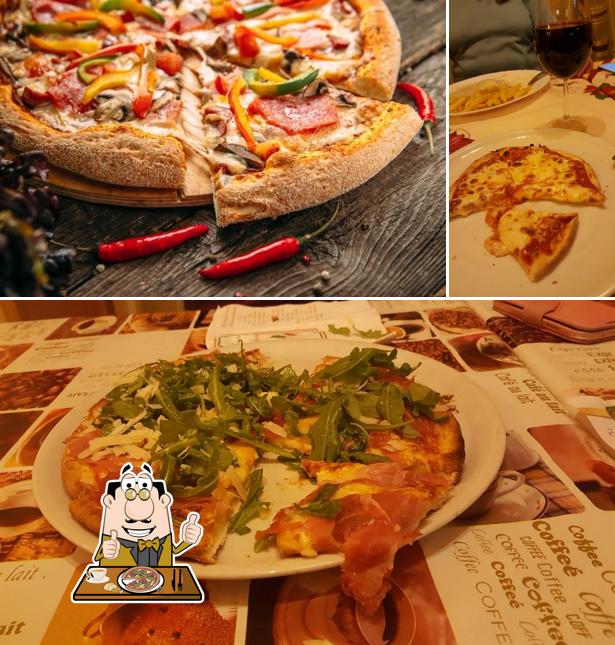 Order pizza at Pizzeria bei Rosario