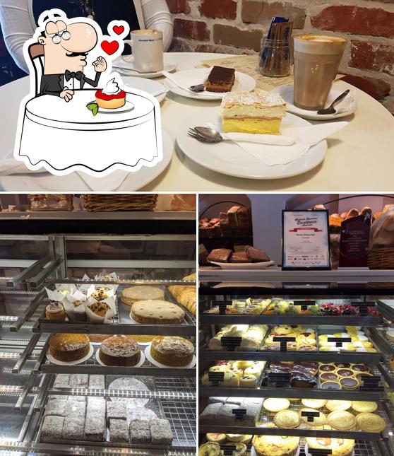 Henry's Bakery Cafe - The Good Choice sirve una buena selección de dulces