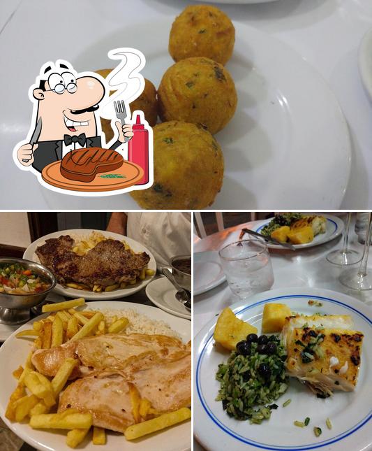 Закажите блюда из мяса в "Rei do Bacalhau - (Tijuca)"