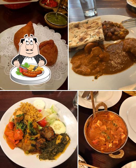 Food at Kabab and Curry