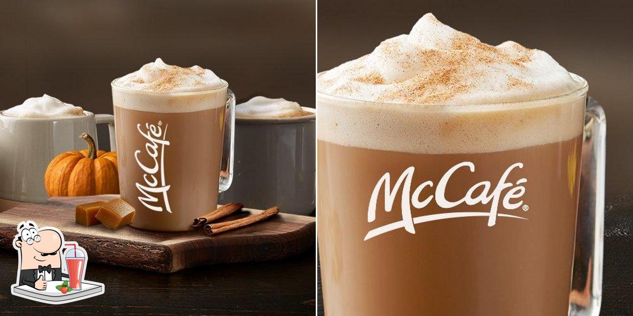 McDonald's sert une sélection de boissons