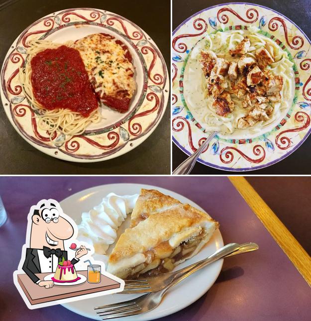 Park Diner offers a range of sweet dishes