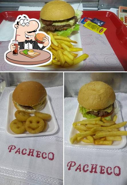 Consiga um hambúrguer no Pacheco Handmade Burguer