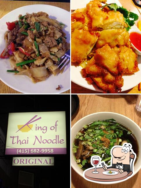 Meals at King of Thai Noodle Cafe