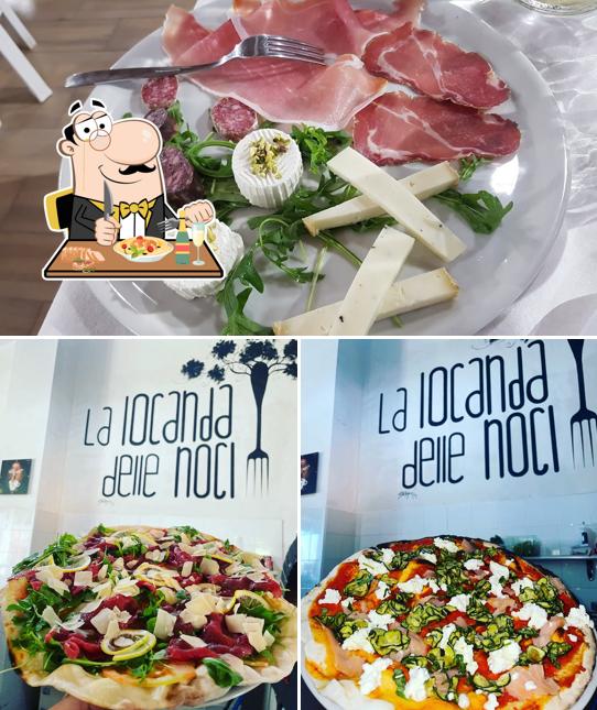 Cibo al Pizzeria La Locanda delle Noci