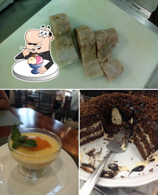 Restaurante Blu'nelle Recife oferece uma seleção de pratos doces