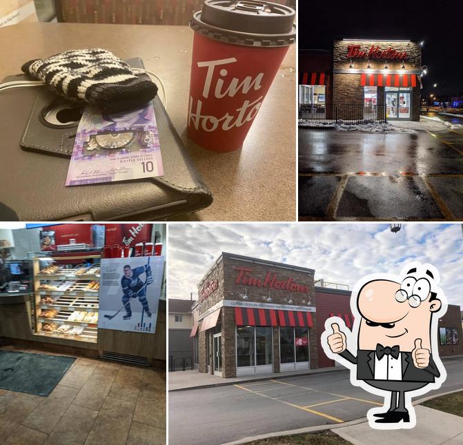 Voici une photo de Tim Hortons