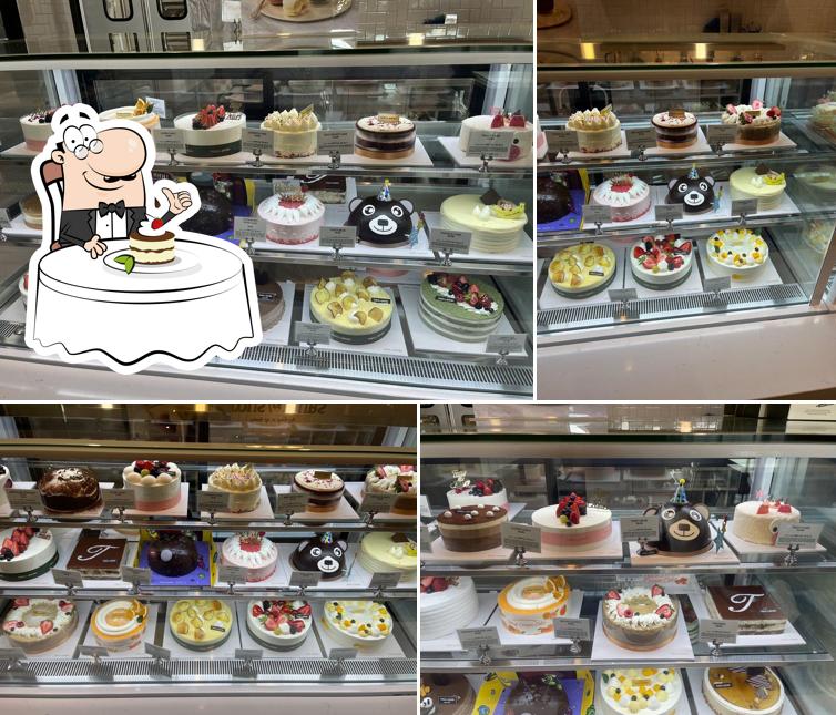 "Tous les Jours Bakery & Cafe" представляет гостям разнообразный выбор сладких блюд
