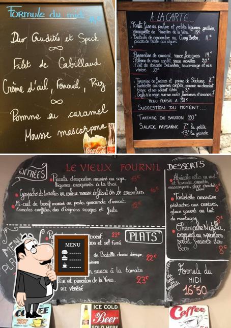 Découvrez le menu du jour sur le tableau