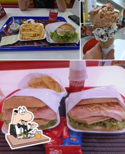 Comida em Sorveteria e Fast Food Tia Lu Adorei Sorvetes