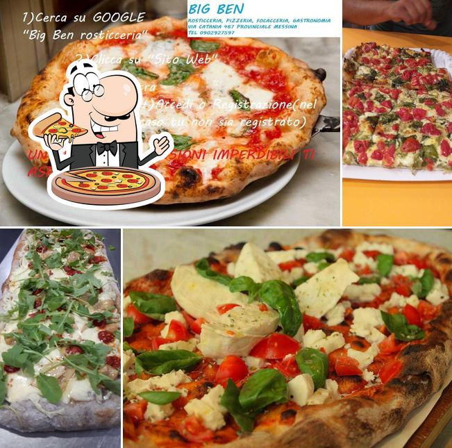 Ordina una pizza a Big Ben Di Impoco Lucia Rosticceria