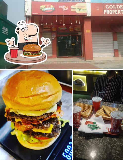 Hamburger at Big Fat Burger
