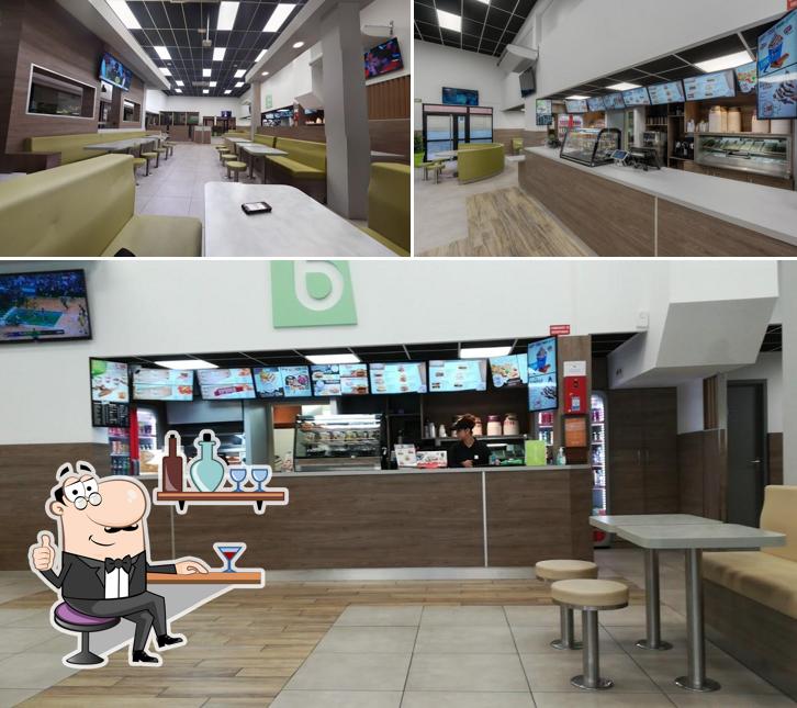 L'intérieur de Baït Burger