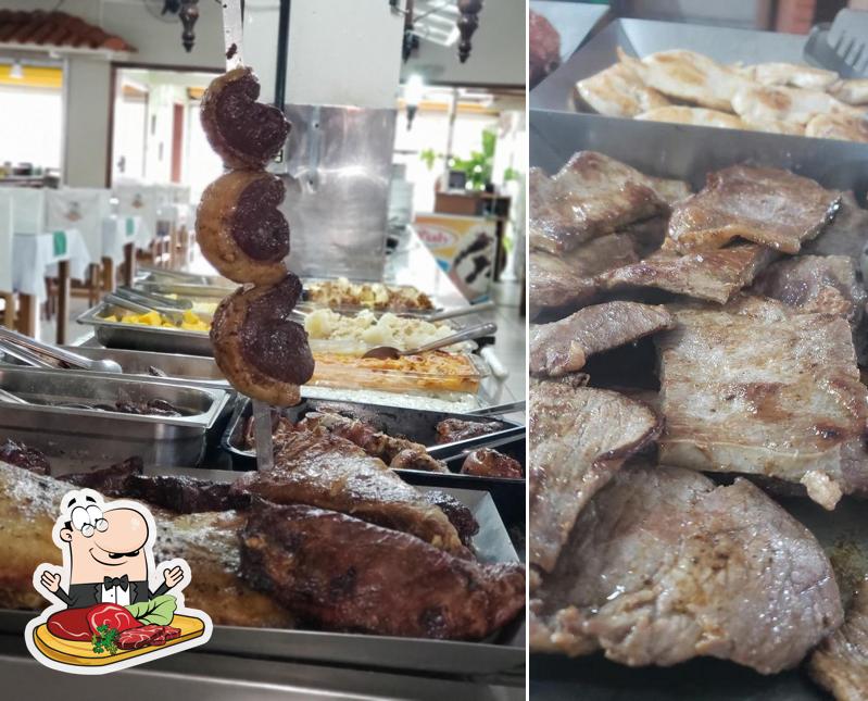 Pratos de carne são oferecidos no Sabor di Casa