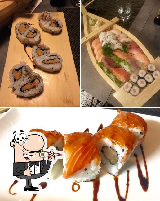 Scegli le varie opzioni di sushi