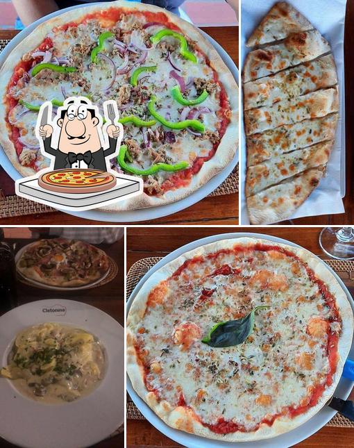 Try out pizza at Cletonina