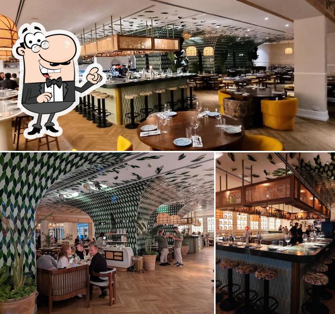 El interior de מסעדת לוטה - Lotte by Assaf Granit