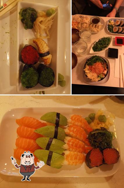 Food at Sushi Yang HB