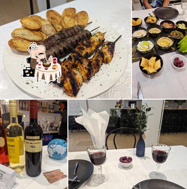 Platos en Athéna Restaurant - Spécialités Grecques - Libanaises - Arméniennes