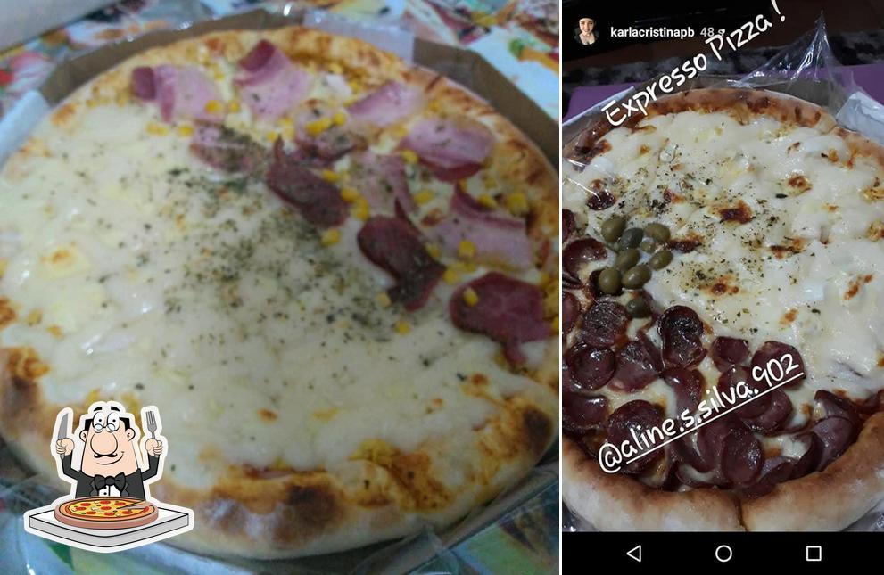 Consiga diferentes variedades de pizza