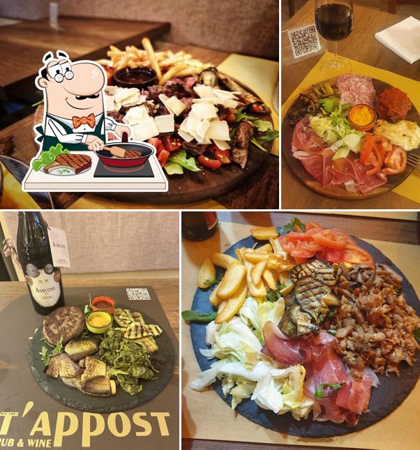 Prova i un pasto a base di carne a T'appost Pub&Wine