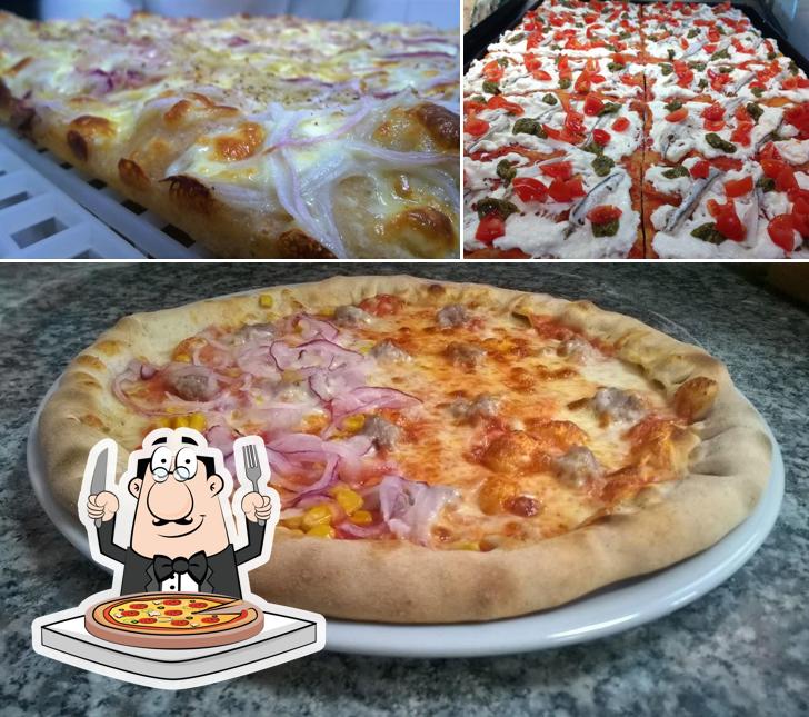 Scegli tra le molte varianti di pizza