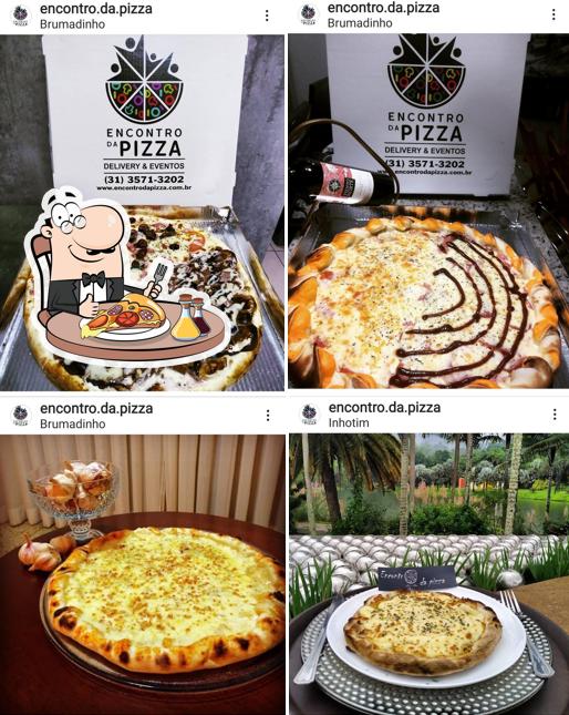 Escolha diferentes estilos de pizza