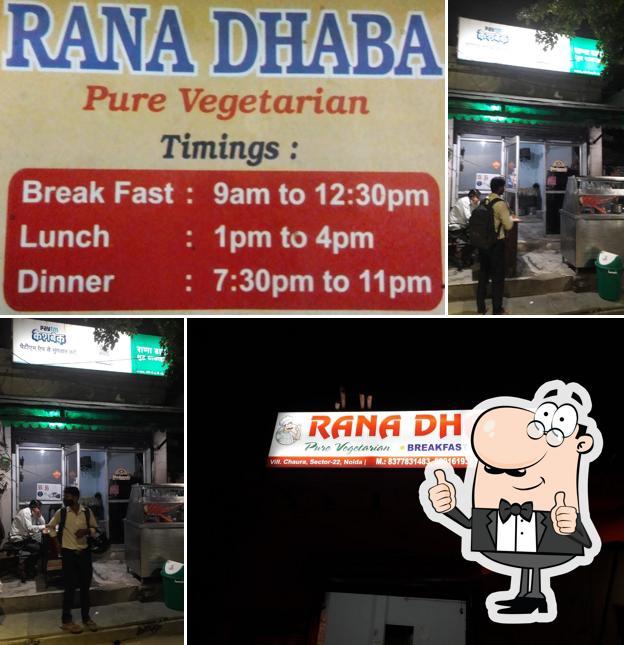 Rana Dhaba Noida Restaurant Reviews