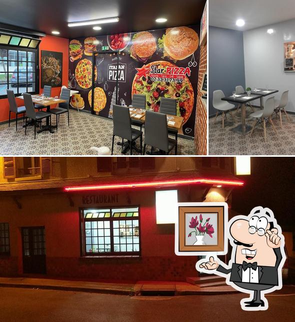 Découvrez l'intérieur de Star Pizza