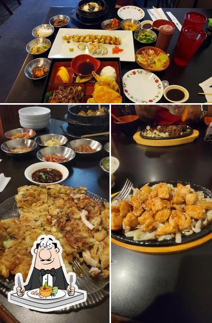 Еда в "Midori"
