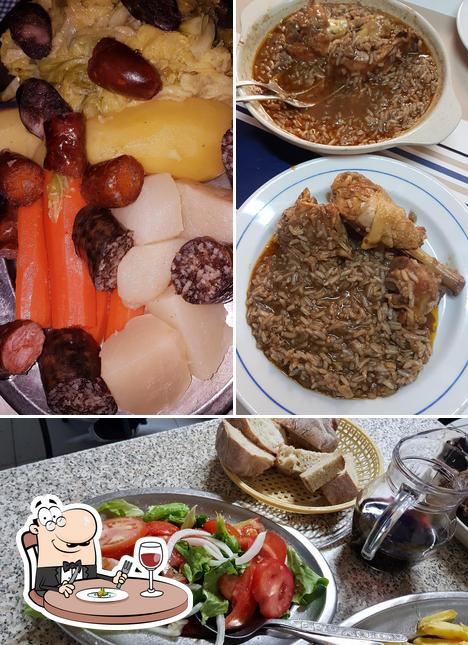 Еда в "Restaurante A Tasca Da Gracinda"