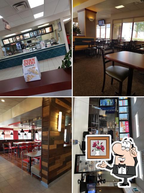 L'intérieur de Arby's