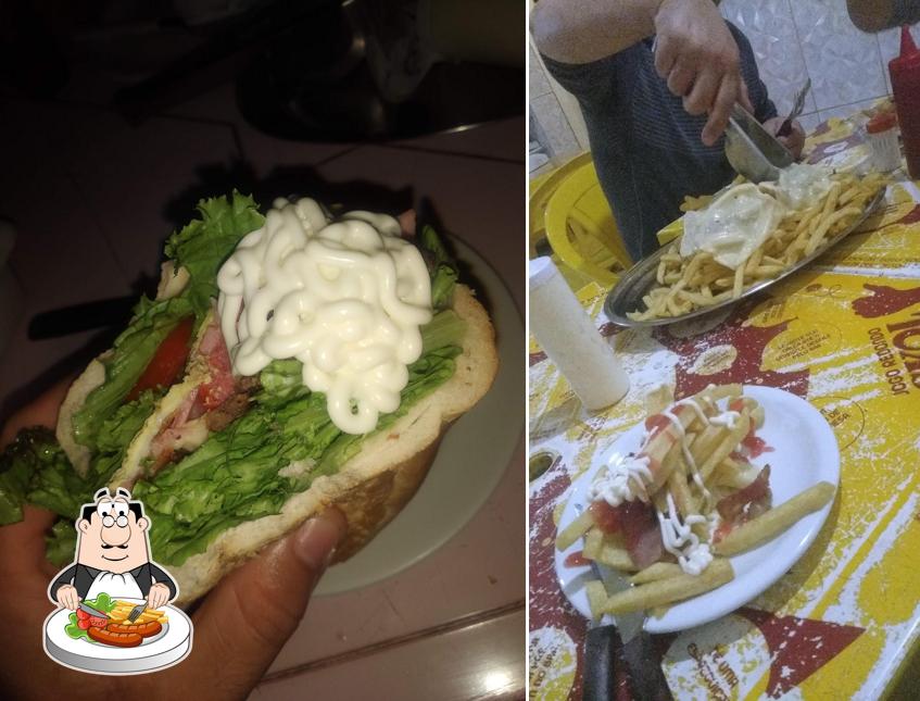 Comida em Carlinhos Lanches E Porções