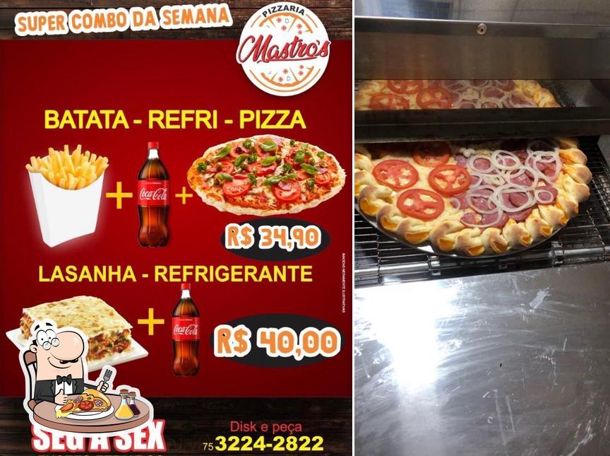 Experimente diversos estilos de pizza