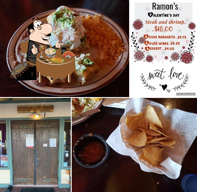 Food at Ramon's Mexican Restaurant