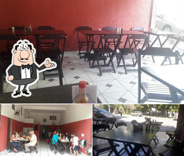 O interior do Supremo Sabor Delivery