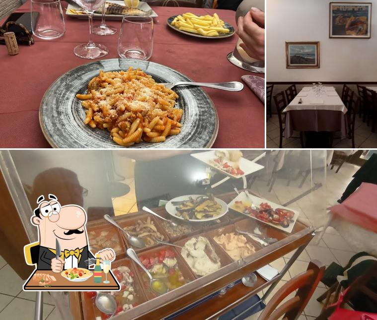 La photo de la nourriture et table à manger de Trattoria Gino di Scintu Fabrizio’s