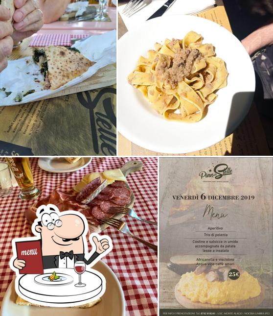 Platti al Pian Delle Stelle Crescia sotto ‘l foco, Ristorante, Pizzeria