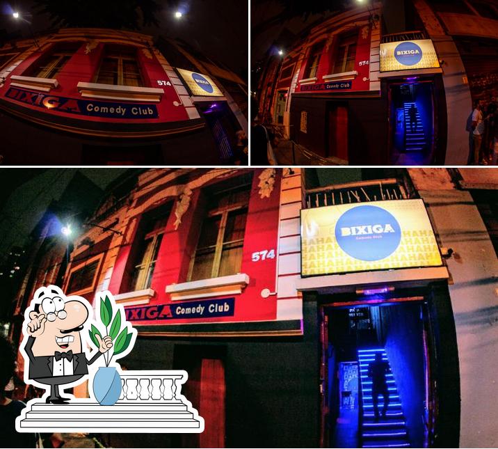 O exterior do Bixiga Comedy Club