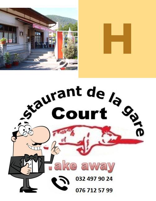 Ecco una foto di Hôtel Restaurant de la Gare COURT